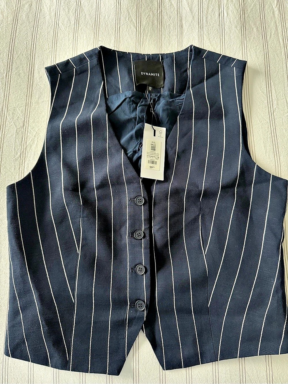 Pinstripe Vest (S)
